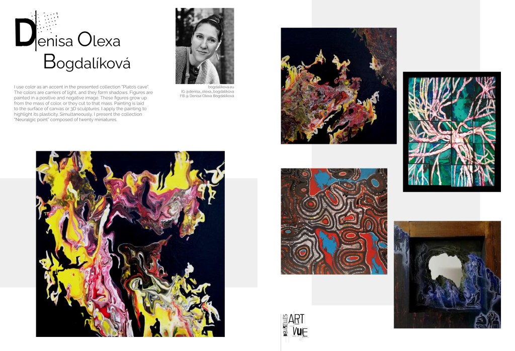 Denisa Bogdalíková Power of Color 2021 Bruxelles Art Vue