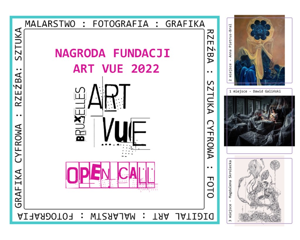 Wyniki konkursu o Nagrodę Fundacji Art Vue&nbsp;2022