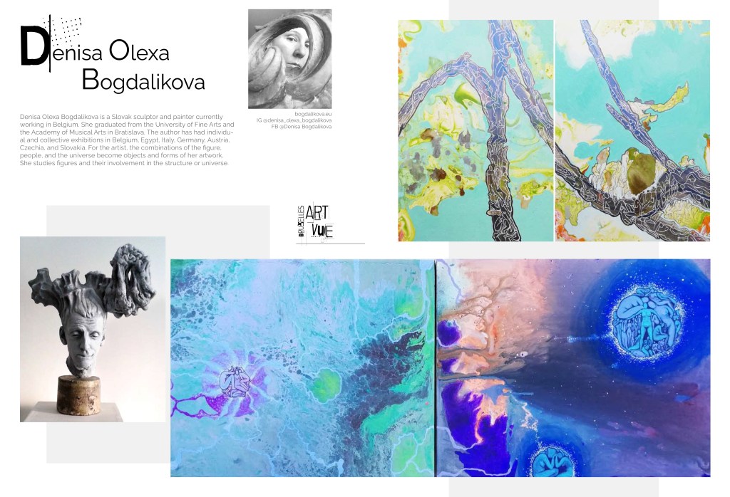 Denisa Bogdalíková Human Body is Art 2021 Bruxelles Art Vue
