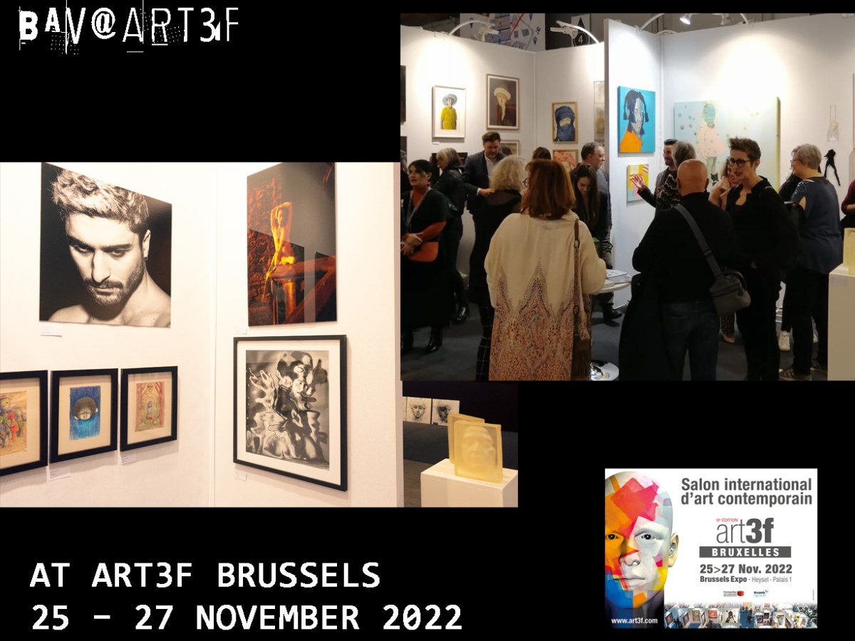 These were good three days! Exhibition at art3f in&nbsp;Brussels